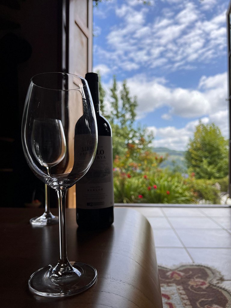 Casa Ervilhas com Vista Incrível no Vale