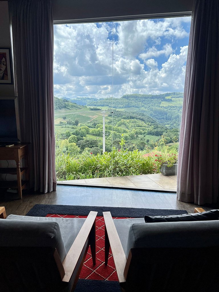 Espaço 3 Marias: Conforto com Vista para o Vale