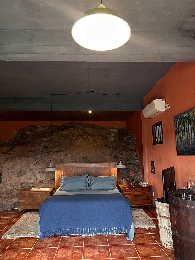 Casa Rocca com Vista Incrível do Vale dos Vinhedos