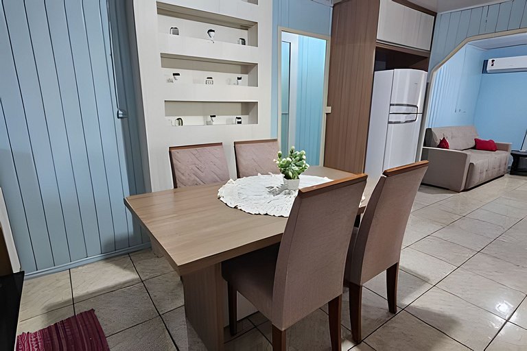 Casa Completa com Fogão a Lenha e Churrasqueira