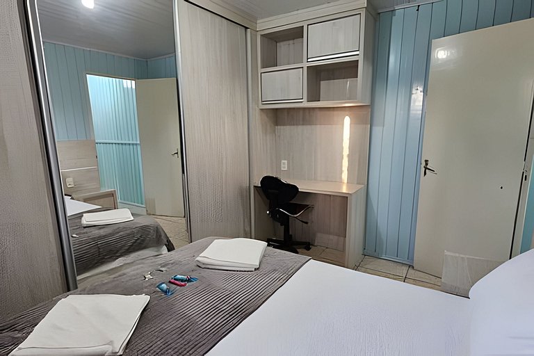 Casa Completa com Fogão a Lenha e Churrasqueira