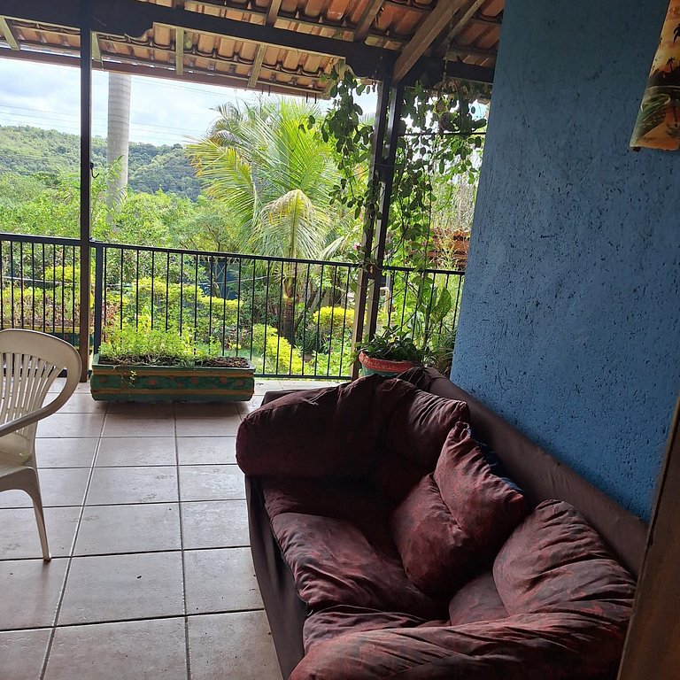 Charmosa Suíte com Vista para a Serra do Elefante
