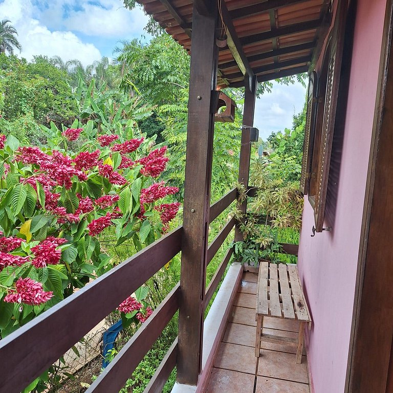 Charmoso Quarto com Vista para a Serra do Elefante