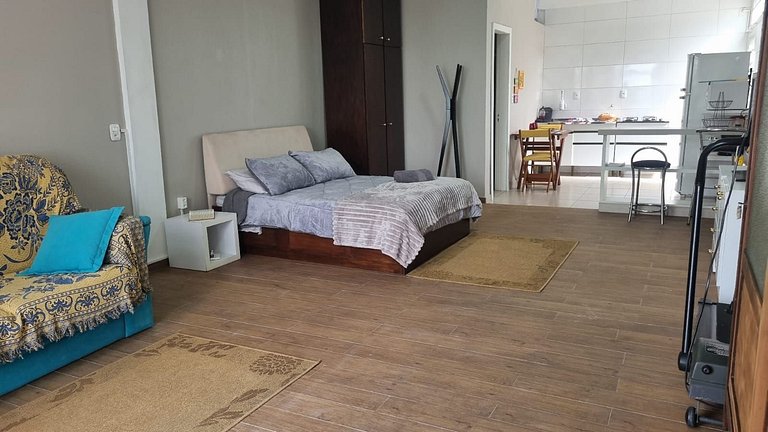 Studio Amplo e Próximo ao Parque de Eventos
