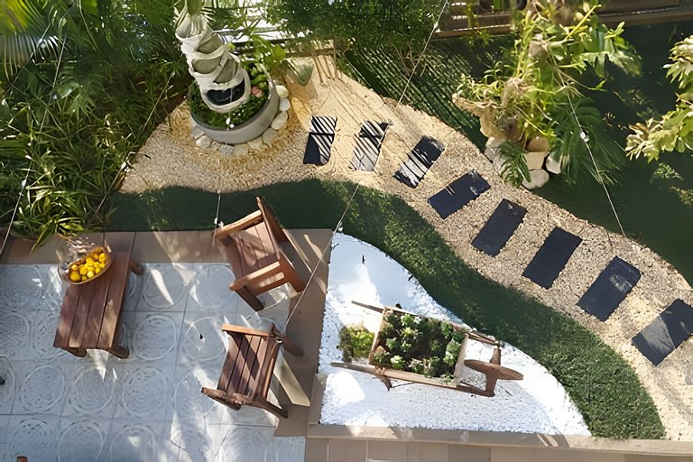 Casa com Lareira e Ar Condicionado Bem Localizada