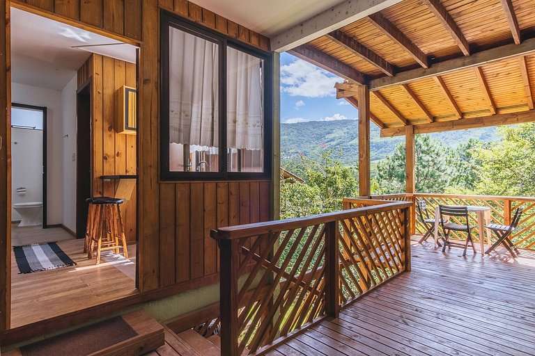 Refúgio Garopaba com Vista para Montanhas