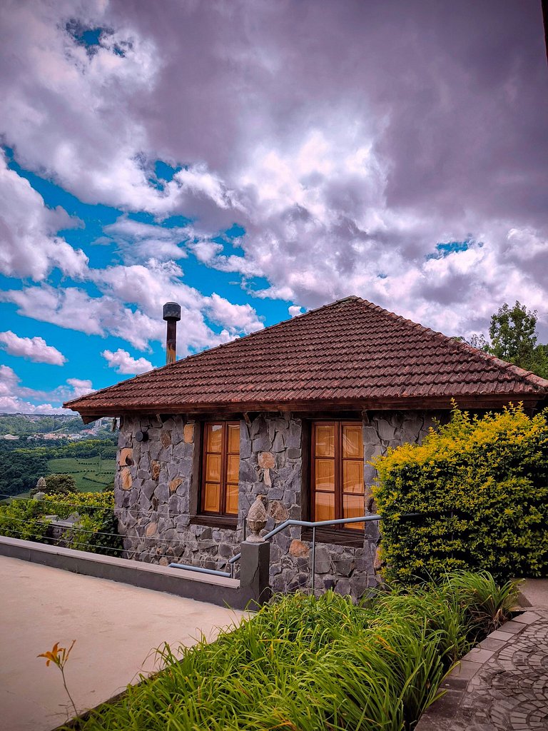 Casa Paterna Vista Única para o Vale dos Vinhedos