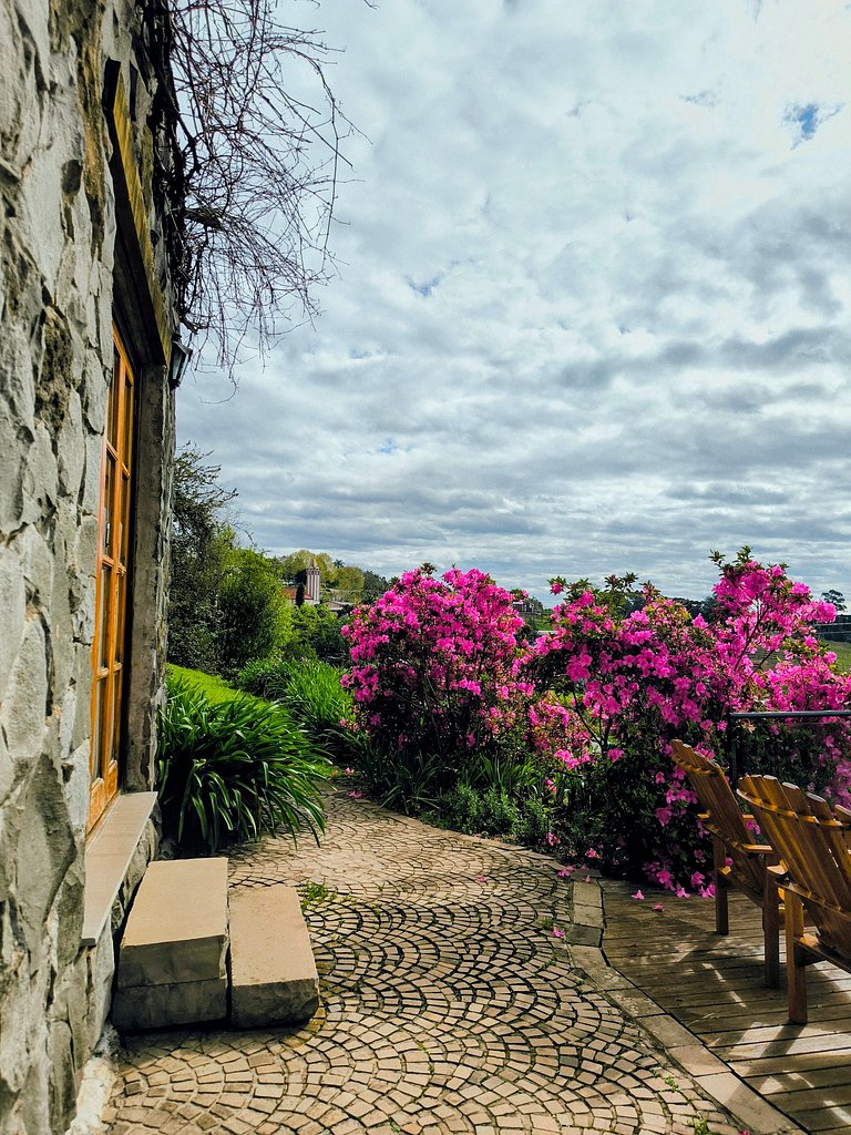 Casa Rocca com Vista Incrível do Vale dos Vinhedos